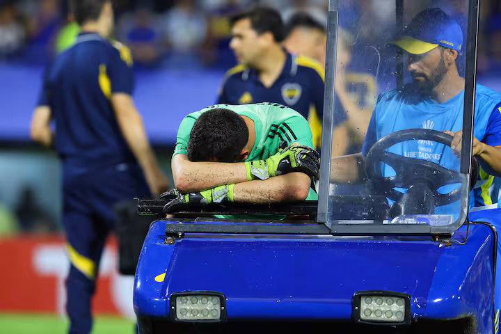 Boca confirmó que Marchesín se rompió los ligamentos de la rodilla