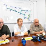 REFSA brindó una conferencia de prensa para informar sobre el incendio del autotransformador de TRANSNEA en Clorinda 